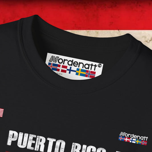 Camiseta de algodón suave con la herencia de Puerto Rico