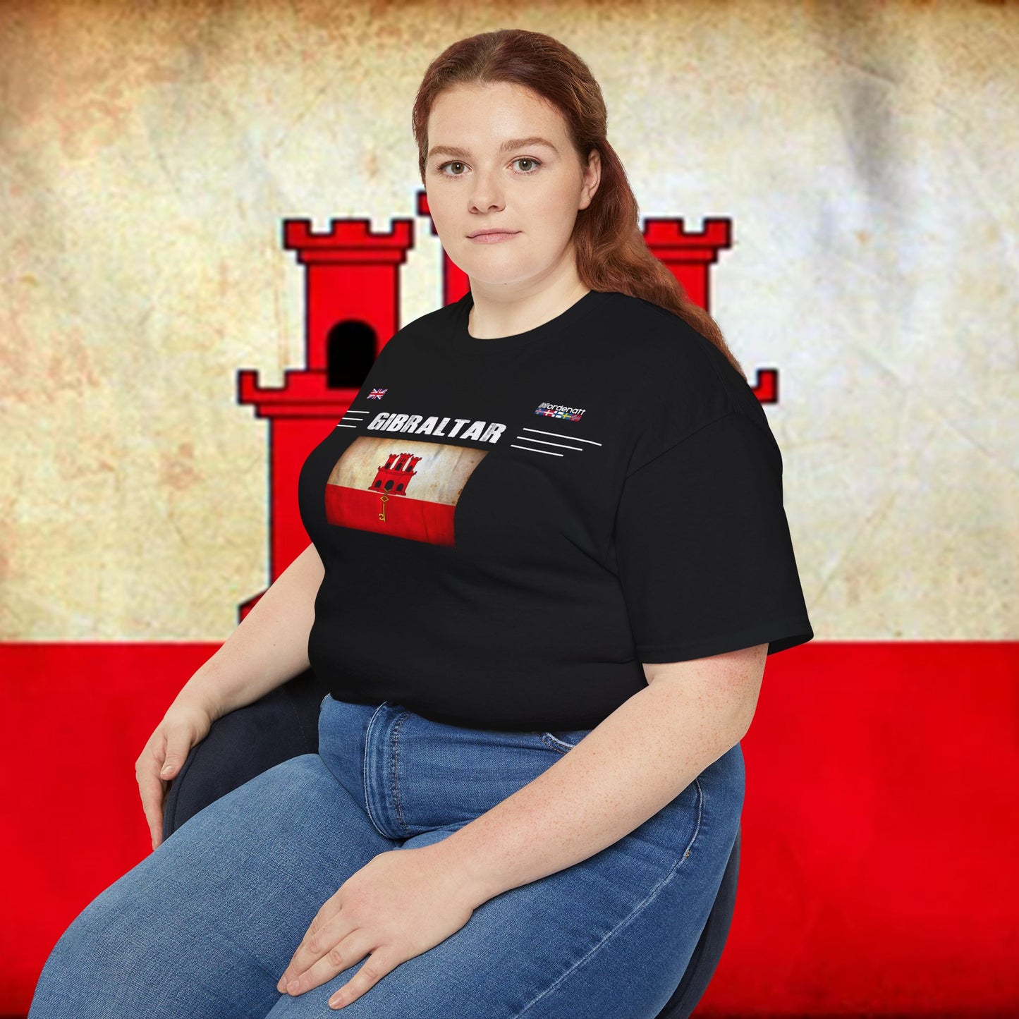 Gibraltar Heritage Baumwoll-T-Shirt