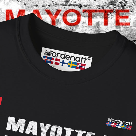 Camiseta de algodón con la herencia de Mayotte