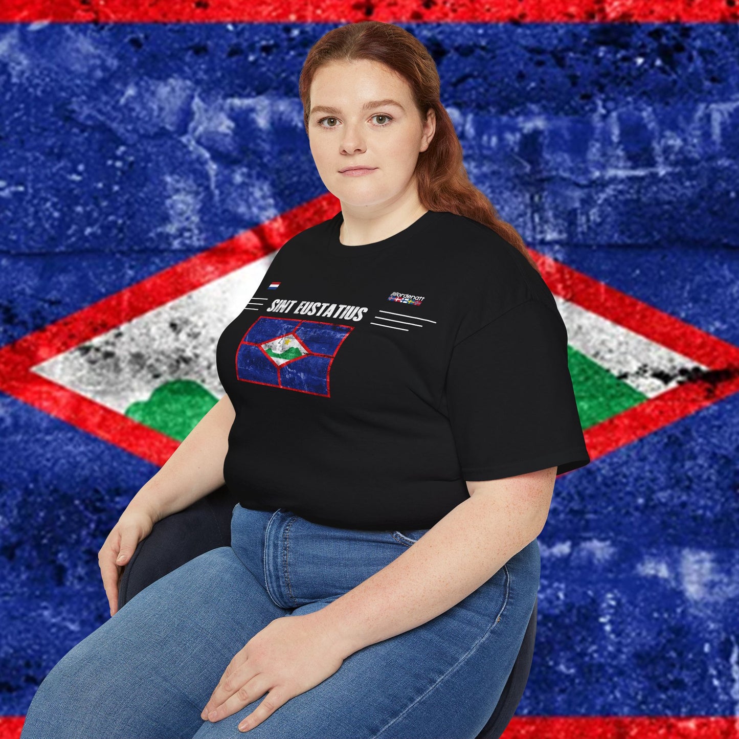 Camiseta de algodón premium de San Eustaquio