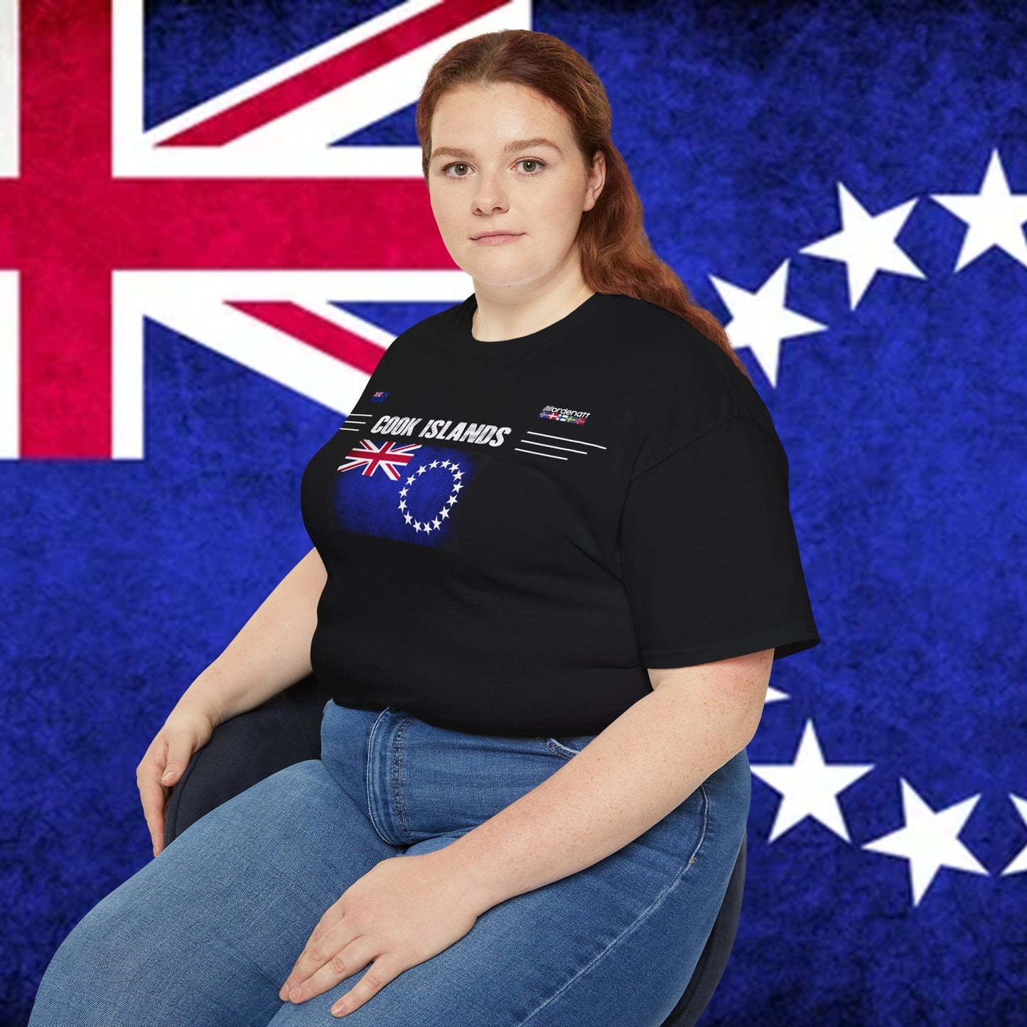 Cook-Inseln-Flagge T-Shirt