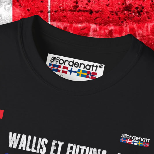 Camiseta tradicional de algodón suave de Wallis y Futuna