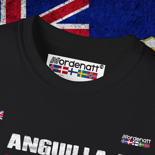 Camiseta de algodón premium de Anguila