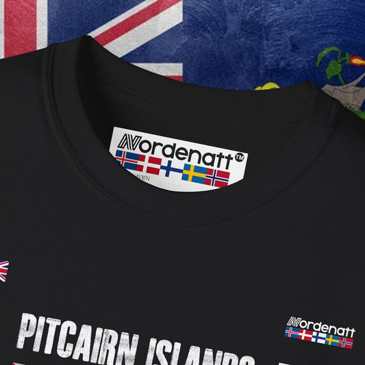 Camiseta con la herencia de las Islas Pitcairn