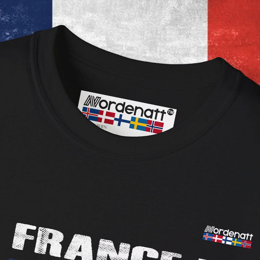 France Flag Soft Cotton Tee - Nordenatt TM