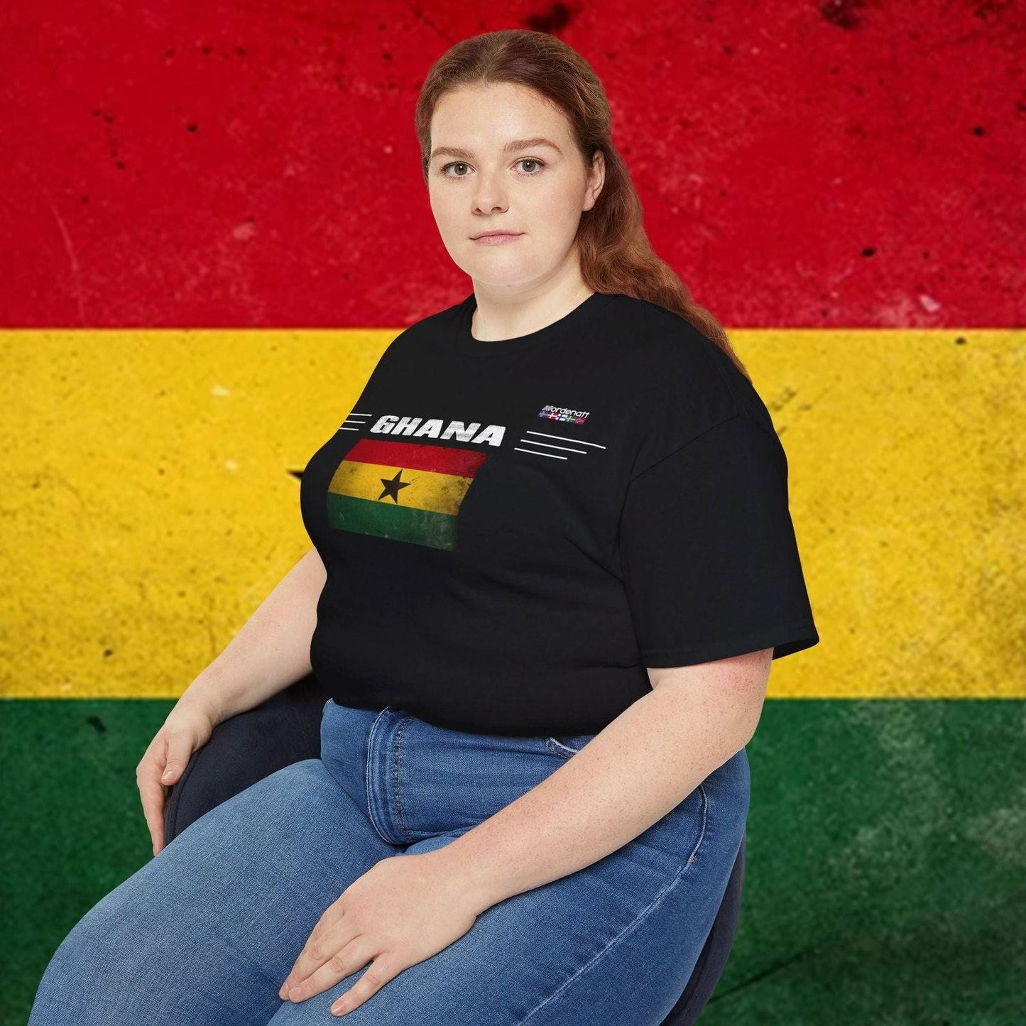Ghana Flag Premium T-Shirt - Nordenatt TM