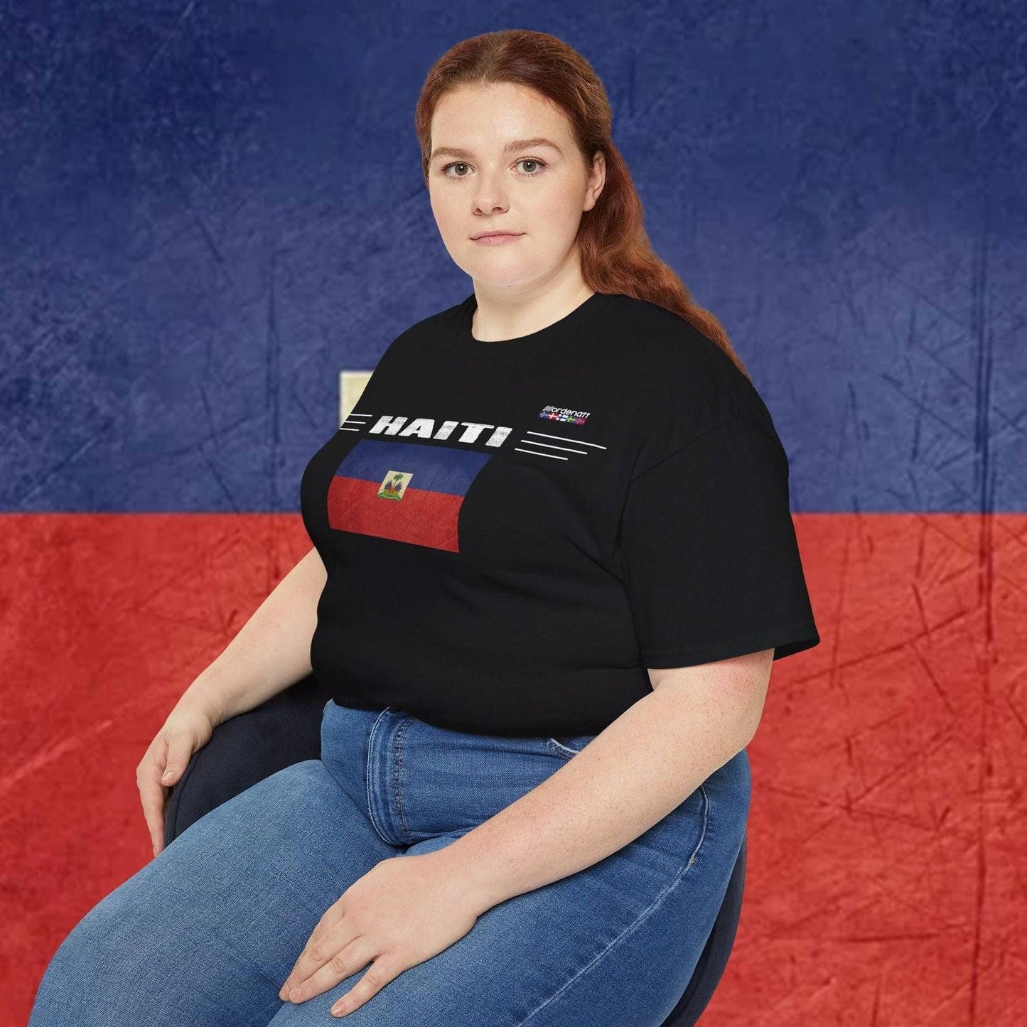 Haiti Heritage Cotton T-Shirt - Nordenatt TM