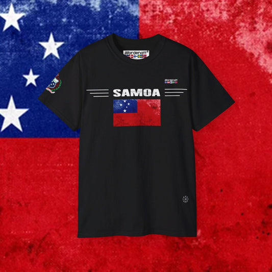 Samoa Premium Flag Cotton T-Shirt - Nordenatt TM