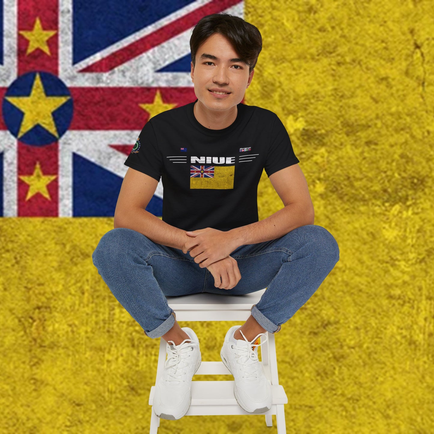Niue Flag Premium Tee