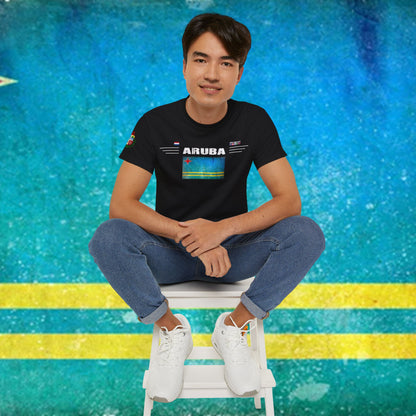 Aruba Flag Premium Cotton Tee
