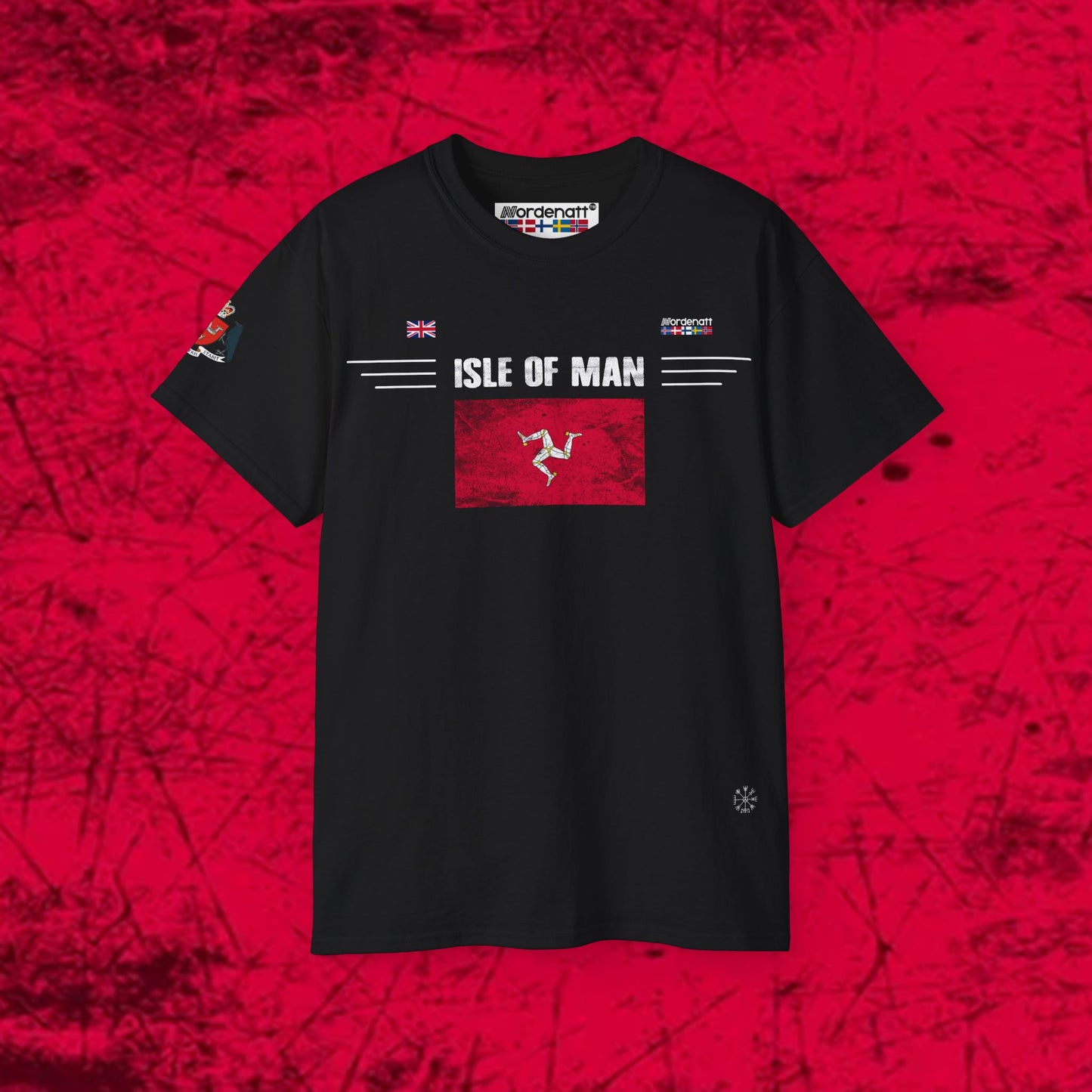 Isle of Man Premium Cotton Flag T-Shirt