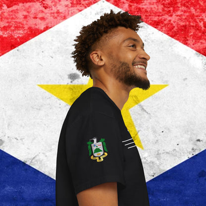 Saba Heritage Flag Cotton Tee