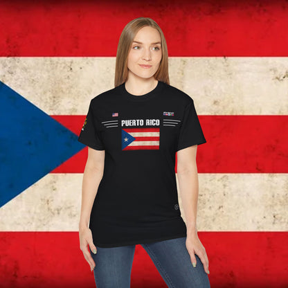 Puerto Rico Soft Cotton Heritage Tee