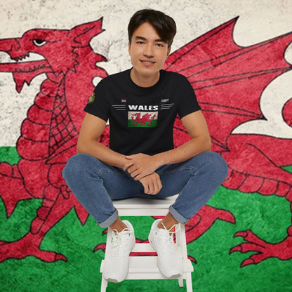 Wales Flag Premium Cotton Tee