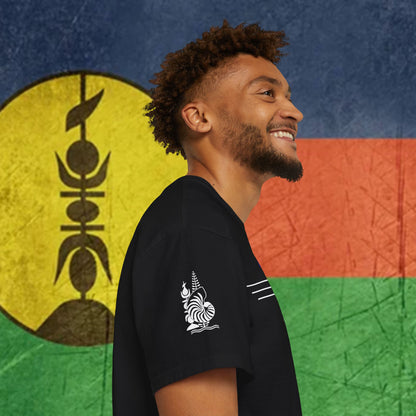 New Caledonia Flag Heritage Tee