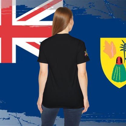 Turks and Caicos Islands Flag Heritage Tee
