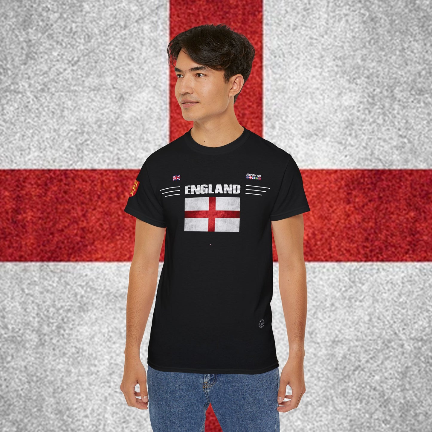 Camiseta de algodón suave de Inglaterra