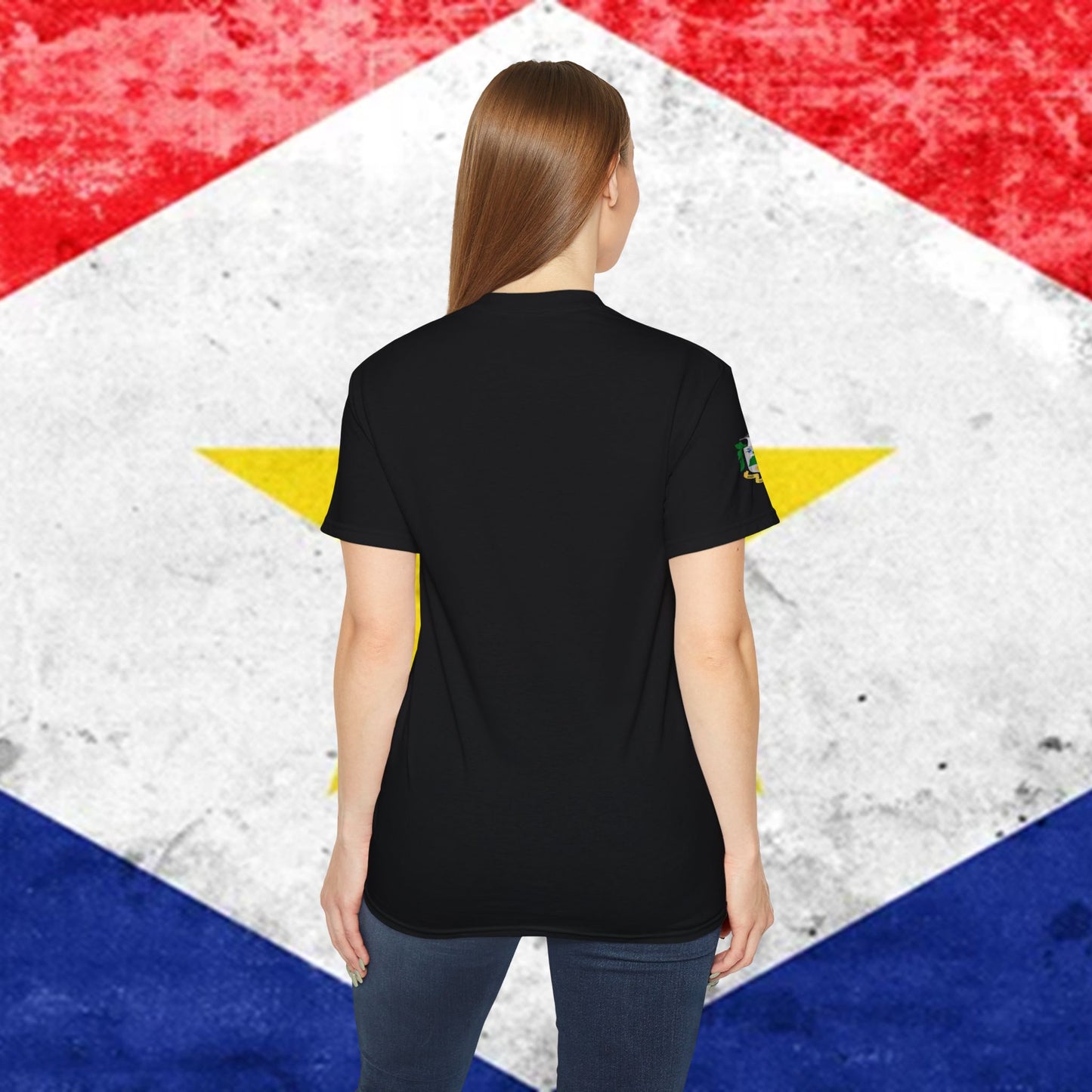 Saba Heritage Flag Cotton Tee