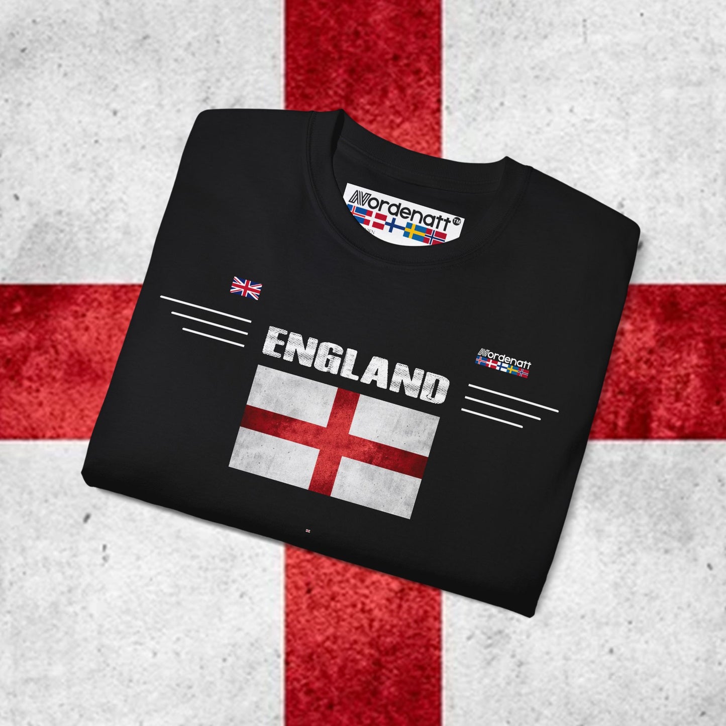 Camiseta de algodón suave de Inglaterra