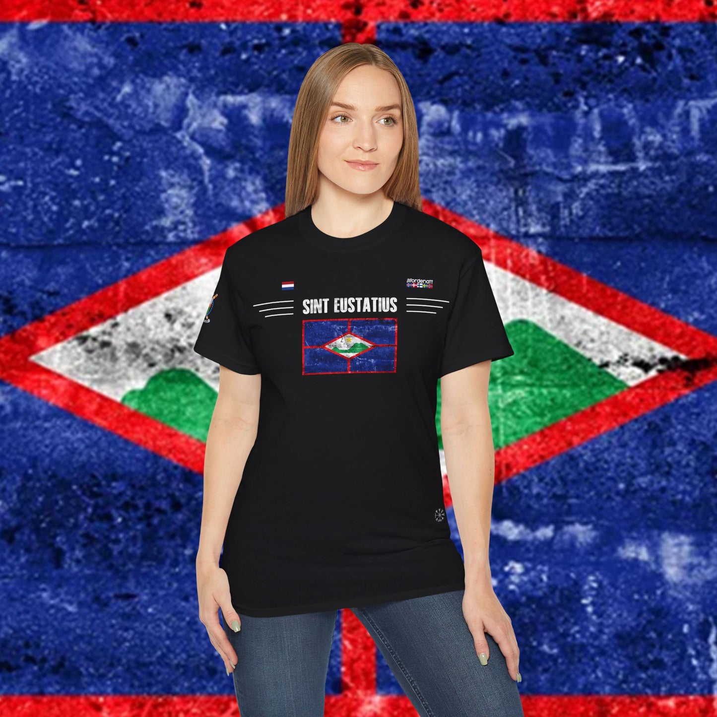 Sint Eustatius Premium Cotton Tee