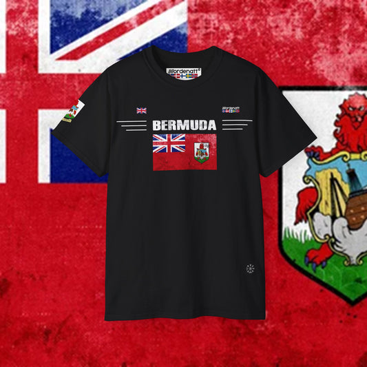 Bermuda Premium-Flagge T-Shirt