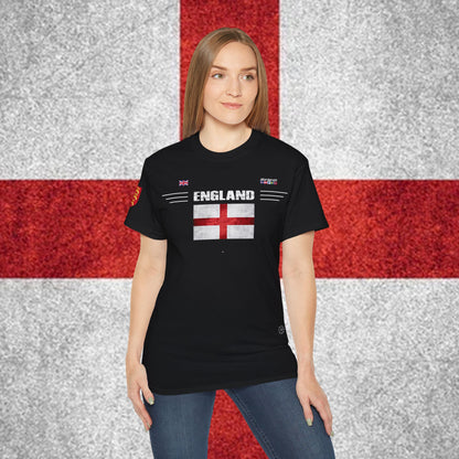 Camiseta de algodón suave de Inglaterra