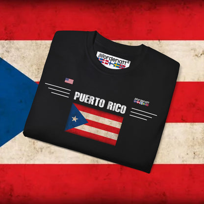 Puerto Rico Soft Cotton Heritage Tee