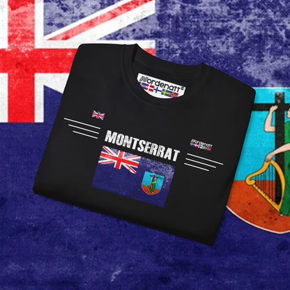 Montserrat Premium Flag T-Shirt