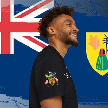 Turks and Caicos Islands Flag Heritage Tee