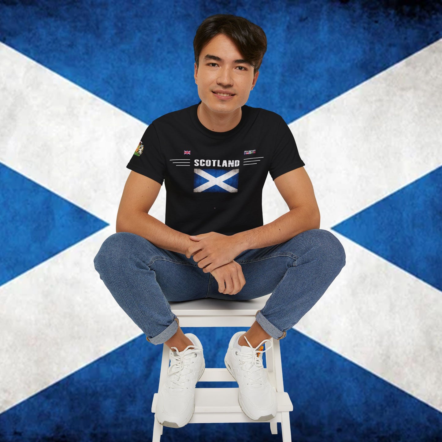 Scotland Heritage Flag Tee
