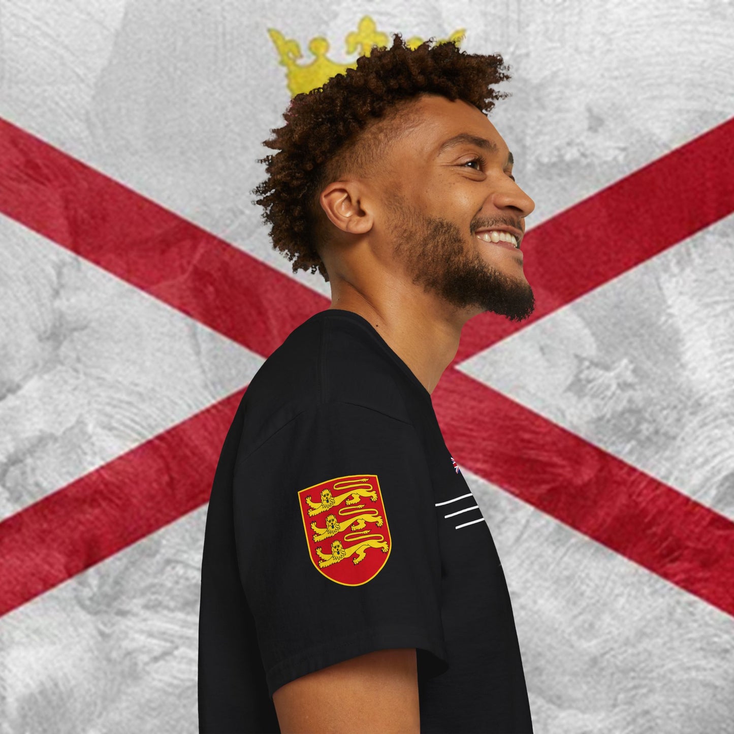 Jersey Flag Premium Cotton Tee