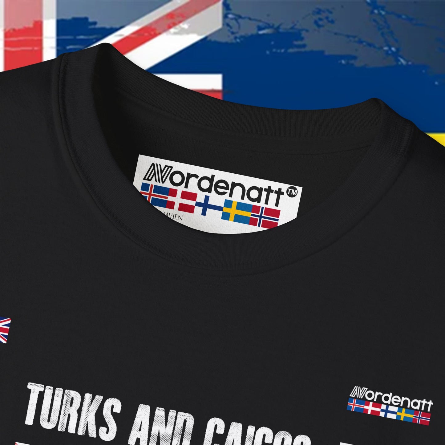 Turks and Caicos Islands Flag Heritage Tee