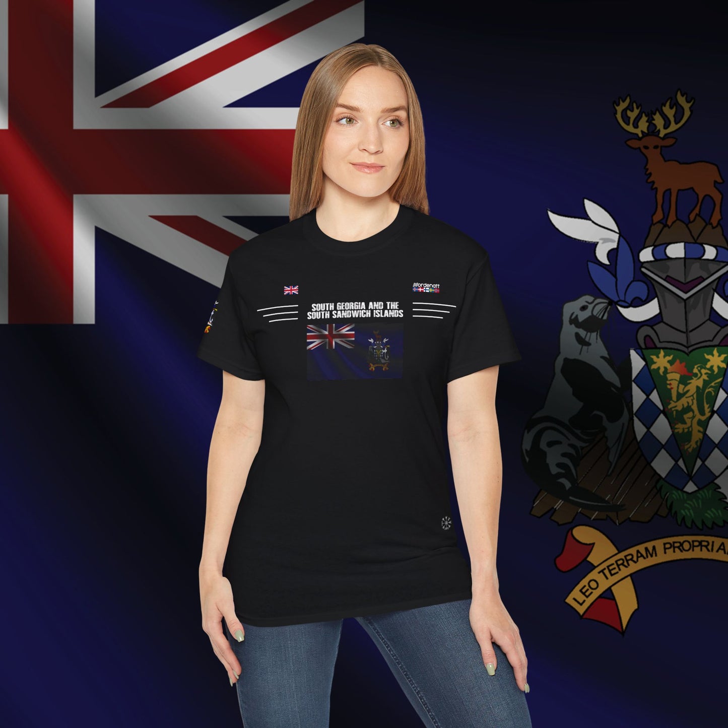 South Georgia and the South Sandwich Islands Soft Cotton Tee