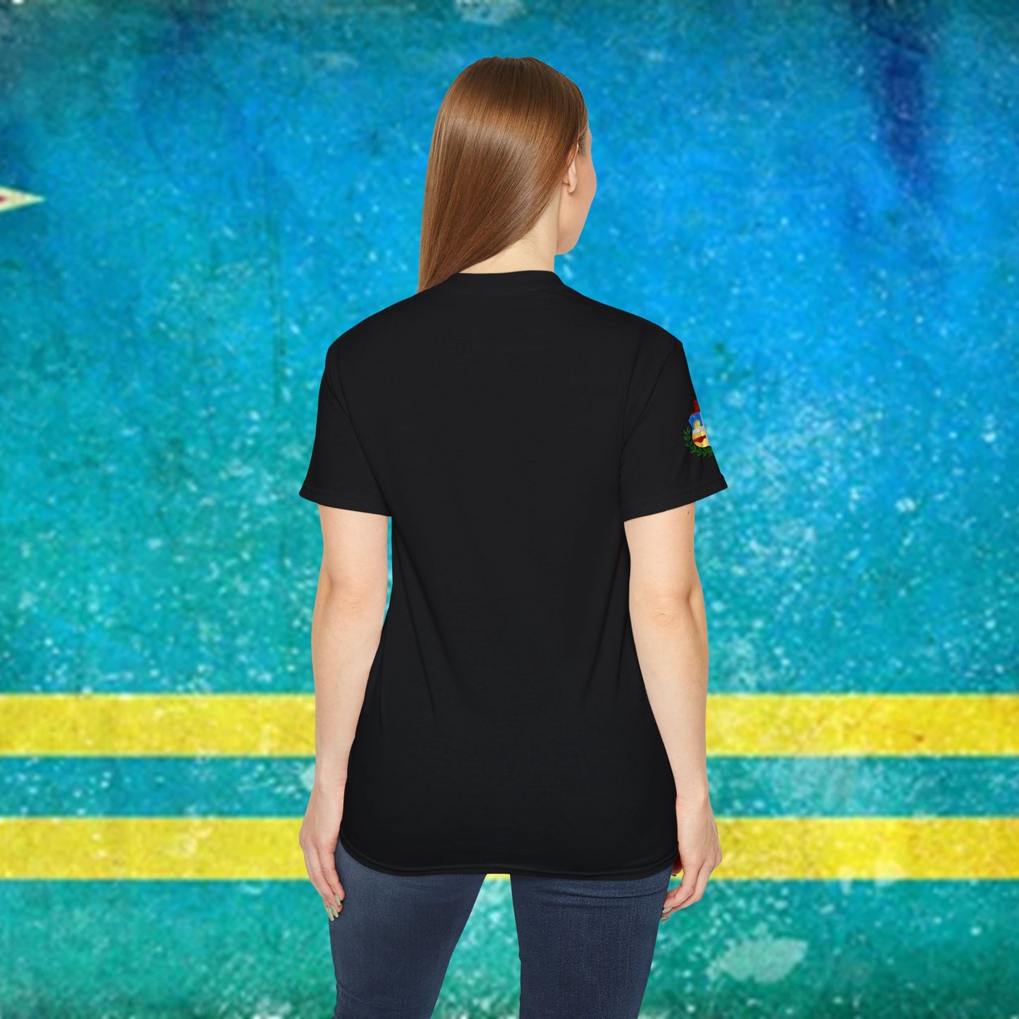 Aruba Flag Premium Cotton Tee