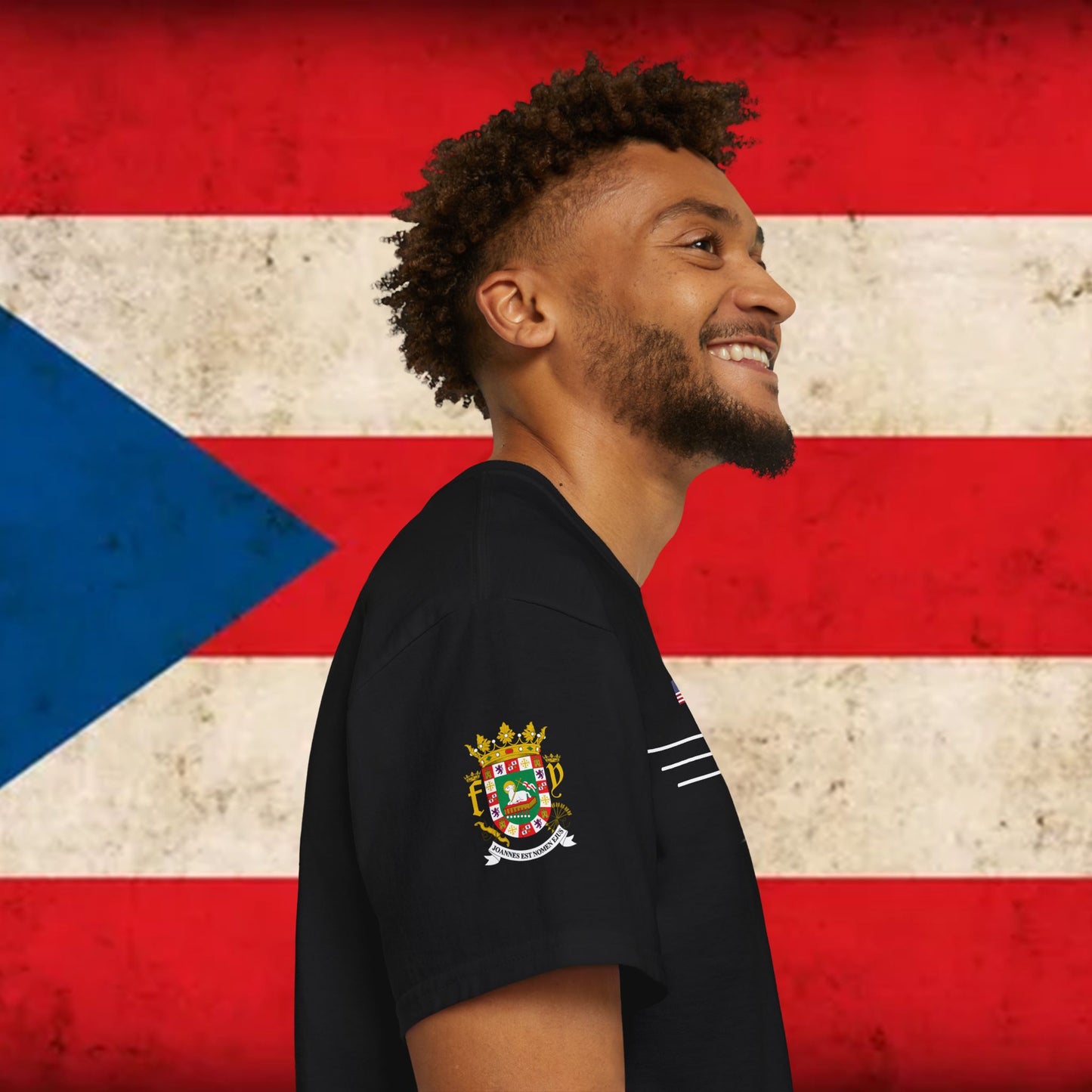 Puerto Rico Soft Cotton Heritage Tee
