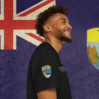 Saint Helena Premium Flag Cotton Tee