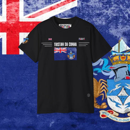 Tristan Da Cunha Soft Cotton Flag T-Shirt