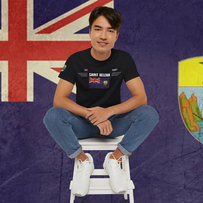 Saint Helena Premium Flag Cotton Tee