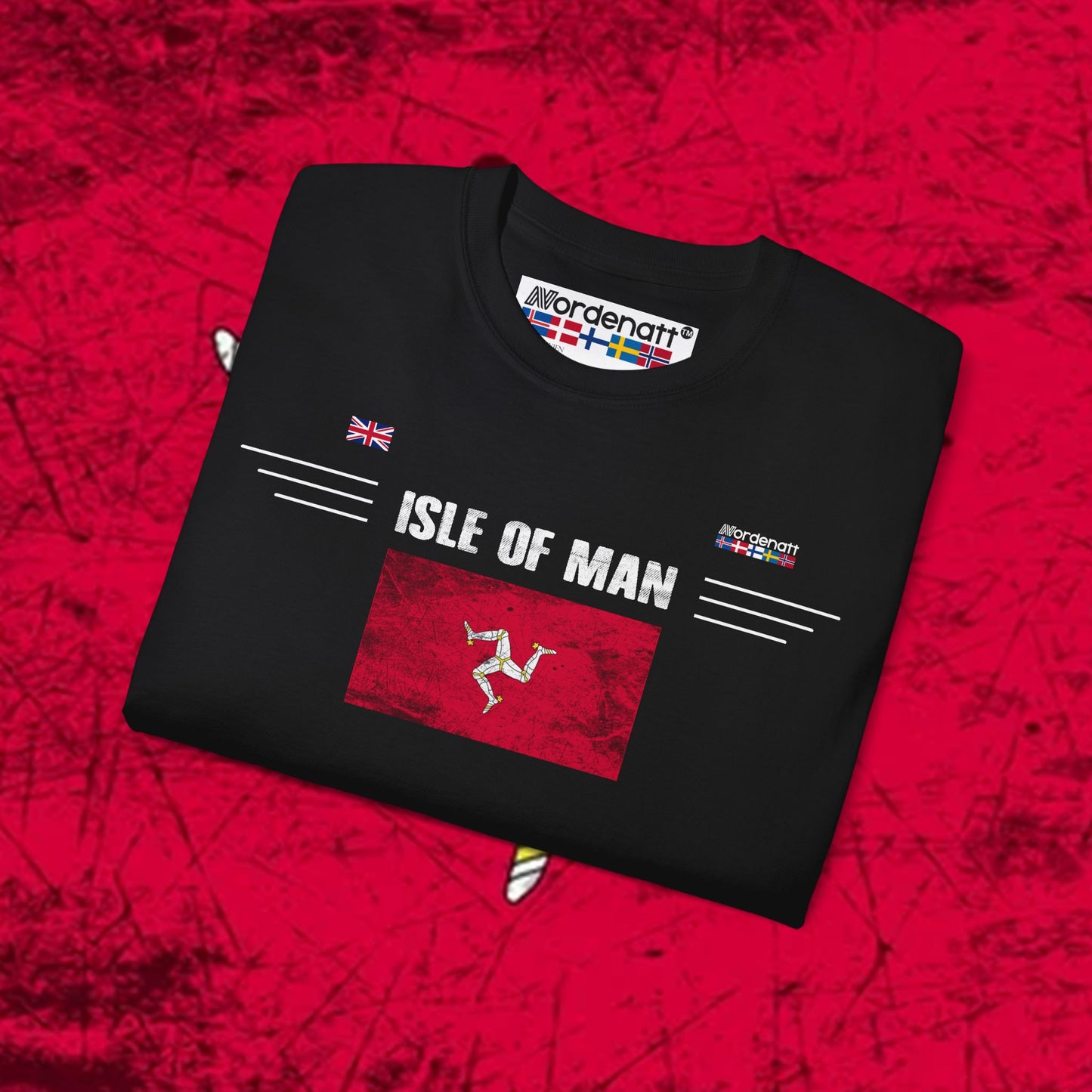 Isle of Man Premium Cotton Flag T-Shirt