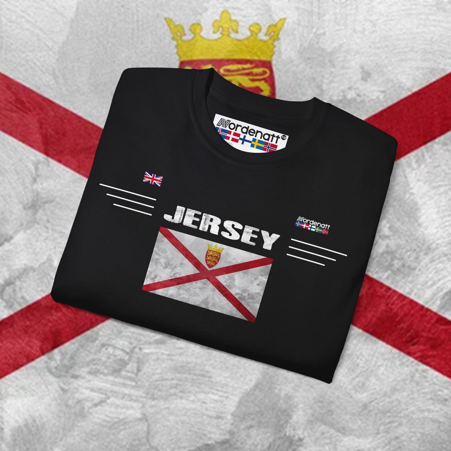 Jersey Flag Premium Cotton Tee