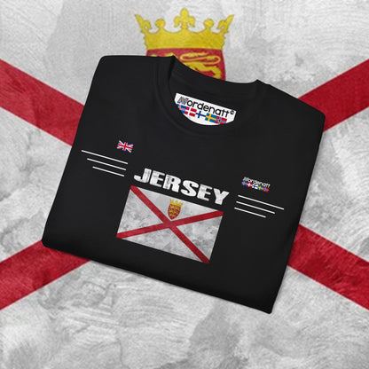 Jersey Flag Premium Cotton Tee