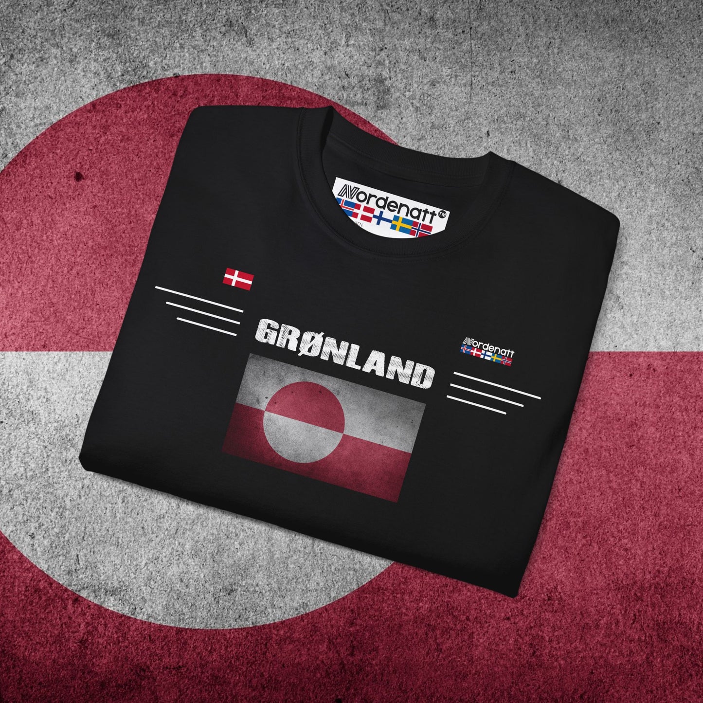 Grönland Premium Baumwoll-T-Shirt