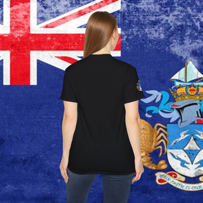 Tristan Da Cunha Soft Cotton Flag T-Shirt