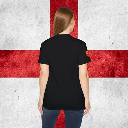 Camiseta de algodón suave de Inglaterra