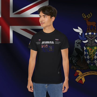 South Georgia and the South Sandwich Islands Soft Cotton Tee