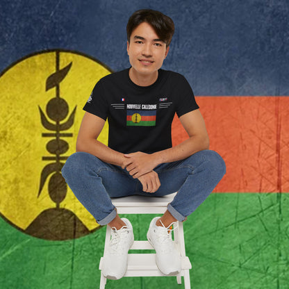 New Caledonia Flag Heritage Tee