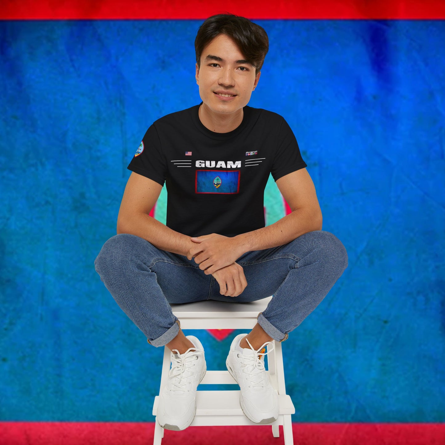 Guam Flag Premium Tee
