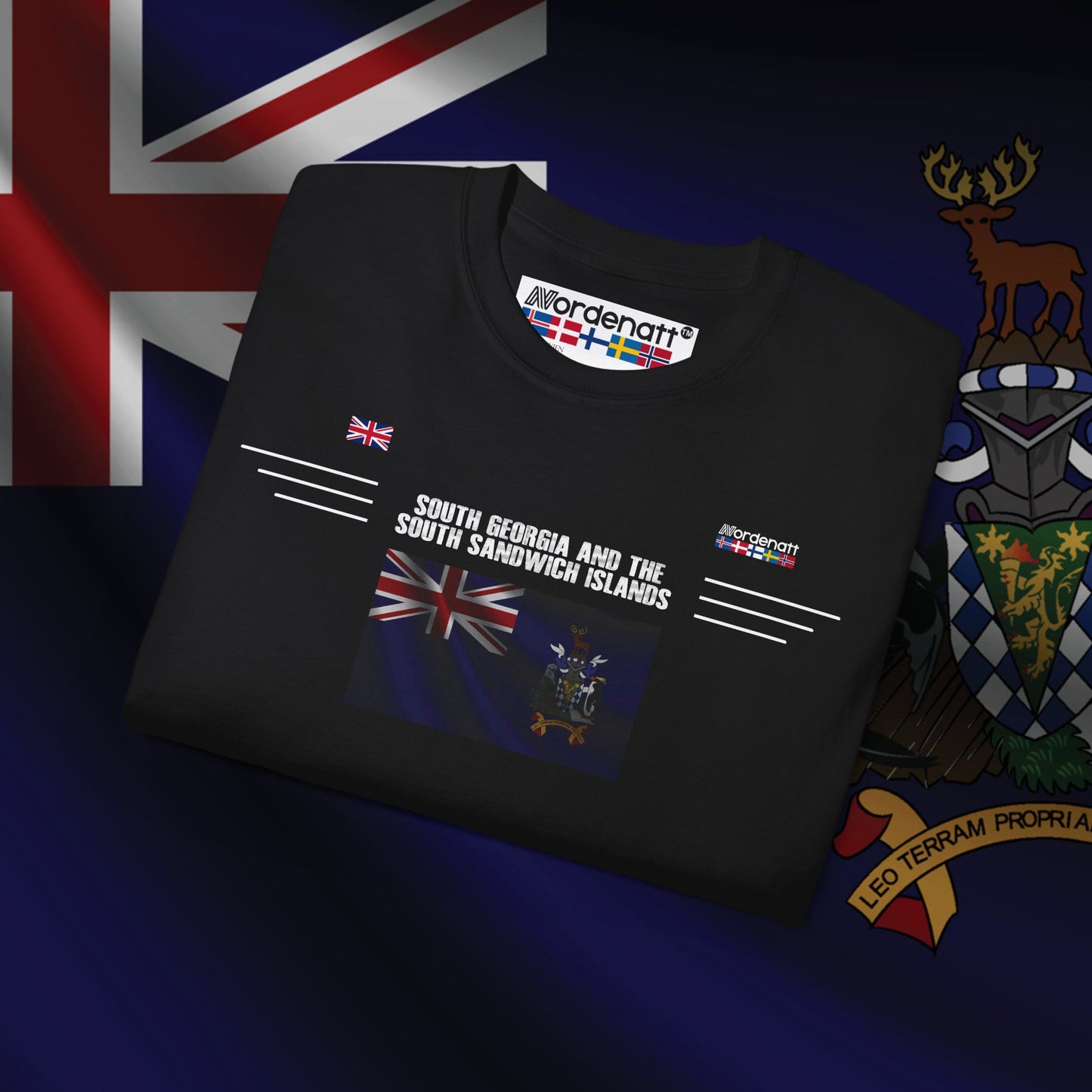 South Georgia and the South Sandwich Islands Soft Cotton Tee