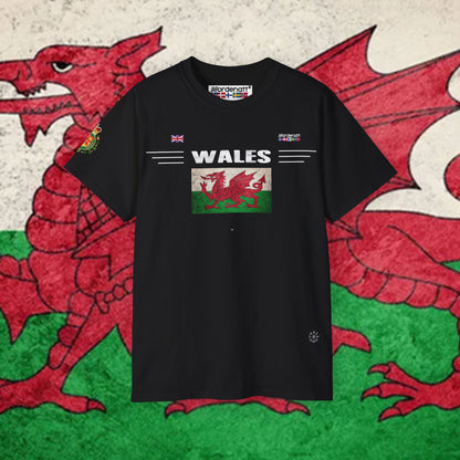 Wales Flag Premium Cotton Tee