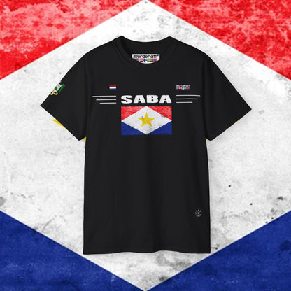 Saba Heritage Flag Cotton Tee